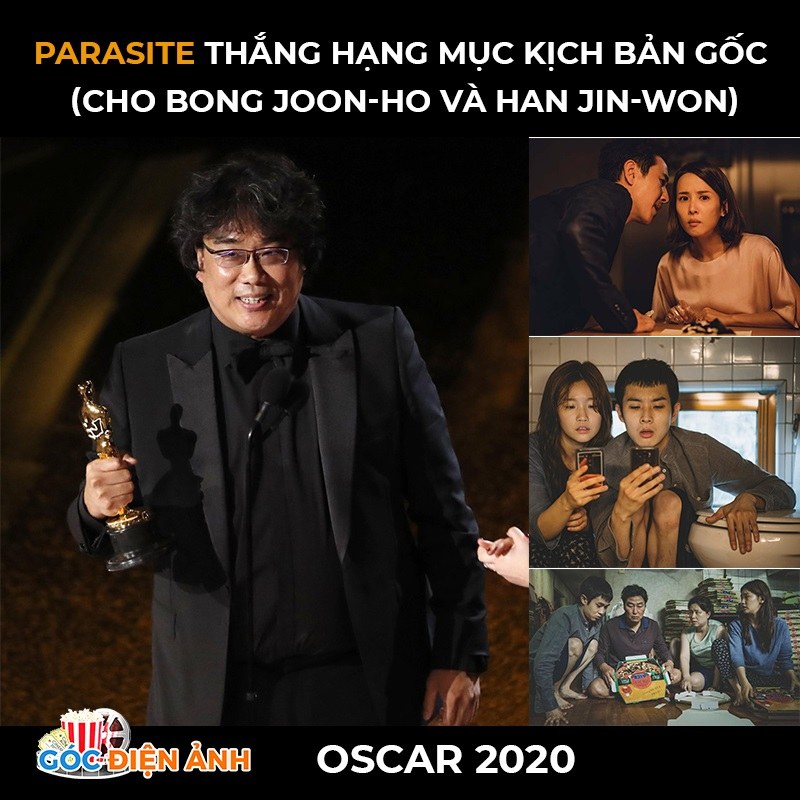 Kết quả lễ trao giải Oscar 2020: Parasite đại thắng